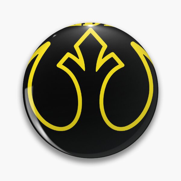 Item preview, REBELS Yellow Star Wars Alliance Symbol  designed and sold by KittySCuteArt.