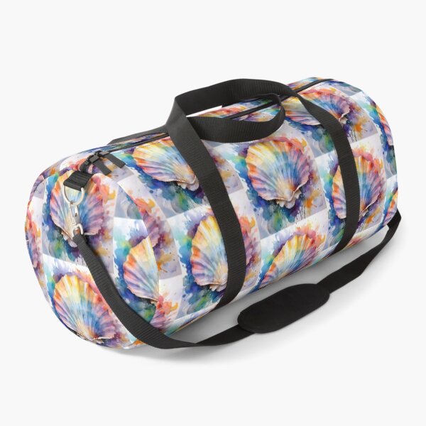 Item preview, Watercolor Rainbow Seashell Splash Art designed and sold by HappyOops.