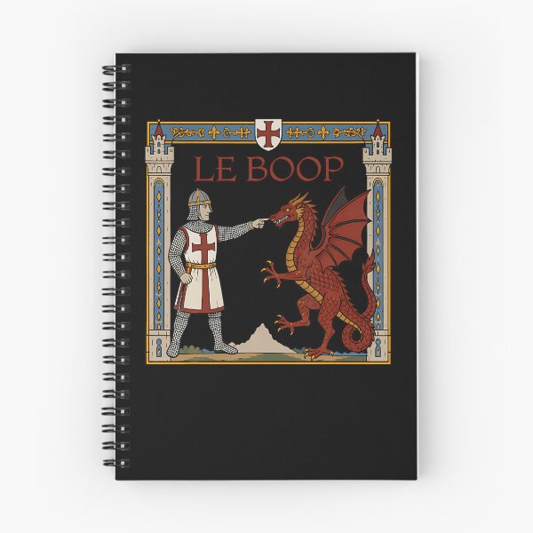 Item preview,  Le Boop Medieval Knight Dragon Fantasy Renaissance Humor designed and sold by Eat-Apples.