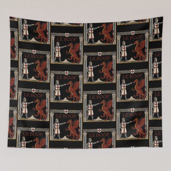 Item preview,  Le Boop Medieval Knight Dragon Fantasy Renaissance Humor designed and sold by Eat-Apples.