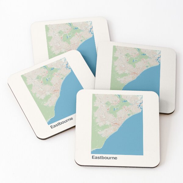 Item preview, Eastbourne Minimalistic Map Art designed and sold by MapsNerd.