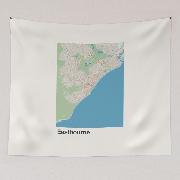 Item preview, Eastbourne Minimalistic Map Art designed and sold by MapsNerd.