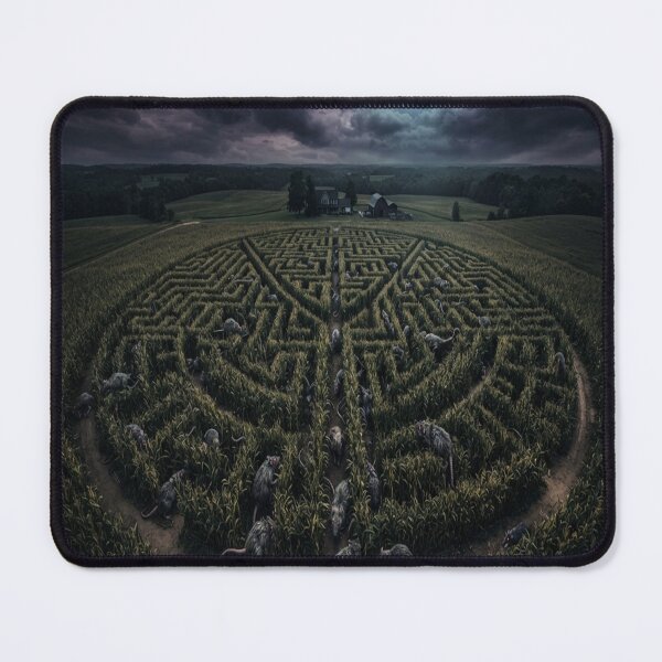 Item preview, Mysterious Rat Maze in a Dark Cornfield designed and sold by AfresStudio.