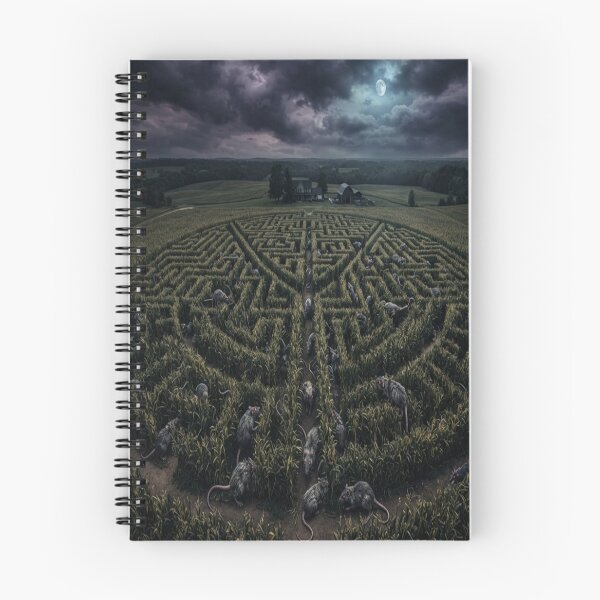 Item preview, Mysterious Rat Maze in a Dark Cornfield designed and sold by AfresStudio.