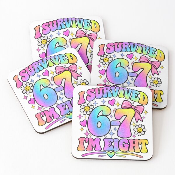Item preview, 8th Birthday Girl I Survived 6 7 I'm Eight  designed and sold by Bright08.