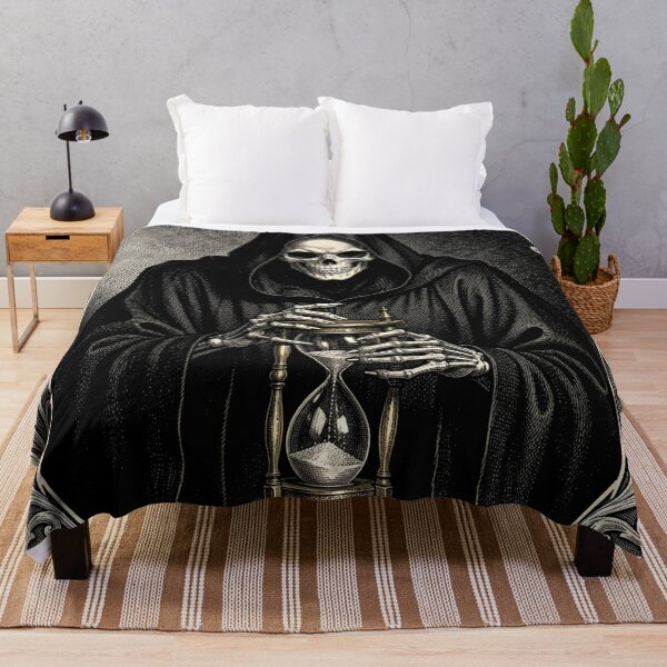 Item preview, The Grim Reaper and the Hourglass designed and sold by MagelliShop.