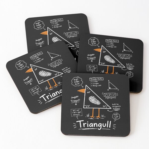 Item preview, Triangull Triangle Seagull Bird Pun Funny Geometric Wordplay designed and sold by Eat-Apples.