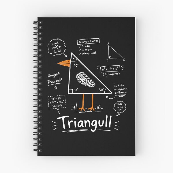 Item preview, Triangull Triangle Seagull Bird Pun Funny Geometric Wordplay designed and sold by Eat-Apples.