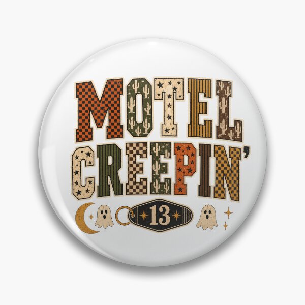 Item preview, Motel Creepin’ – Retro Halloween Desert Road Trip designed and sold by webpatty.