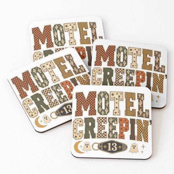 Item preview, Motel Creepin’ – Retro Halloween Desert Road Trip designed and sold by webpatty.