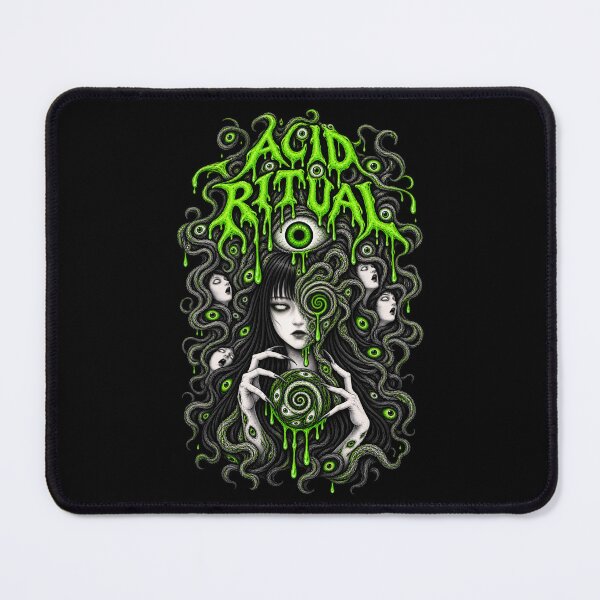 Item preview, Acid Ritual -  Gothic Horror Eyes Tentacle Woman designed and sold by SidTastic .
