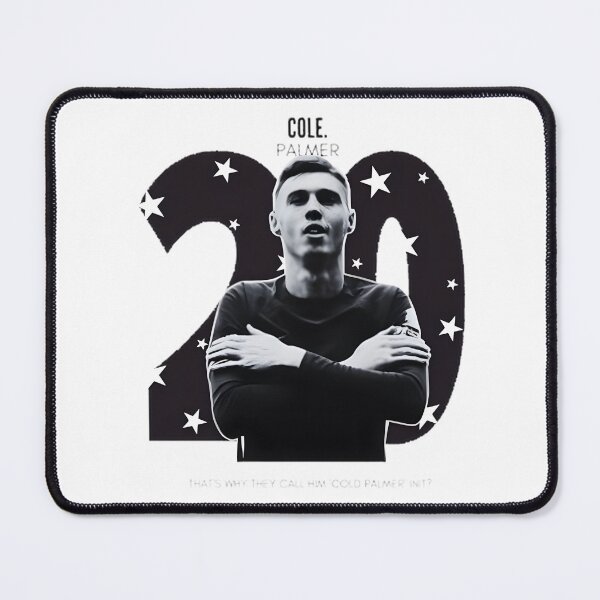 Item preview, Cole Palmer Celebration - Blue Football Star | Best Gift designed and sold by RainbowPawzies.
