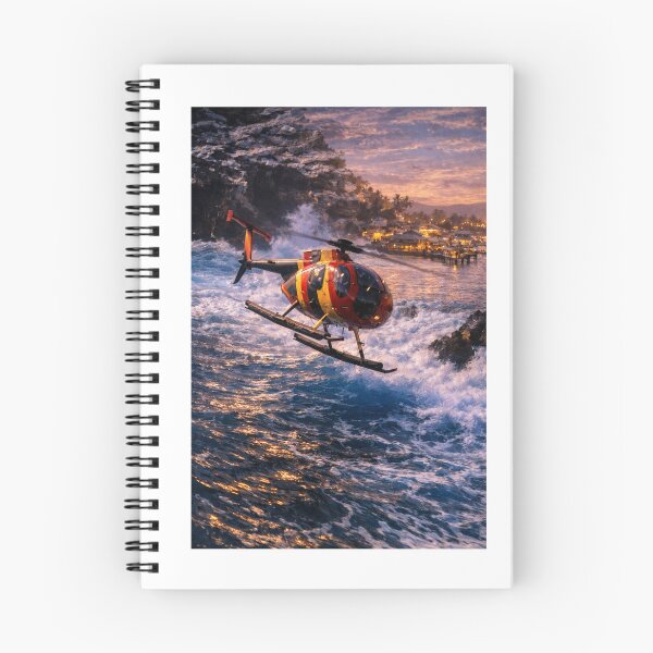 Item preview, Sunset Coastal Helicopter Run designed and sold by celestialseastc.