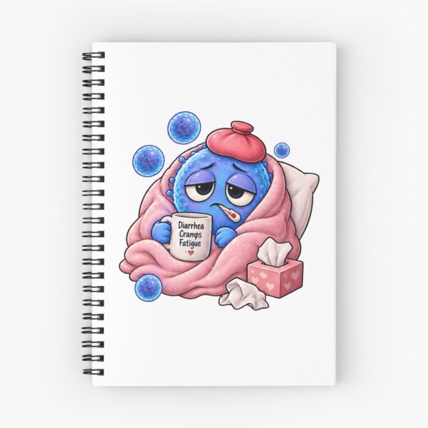 Item preview, Cyclospora Sick Day – Funny Parasite Medical Humor Design designed and sold by Ramadane_design1.