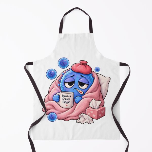 Item preview, Cyclospora Sick Day – Funny Parasite Medical Humor Design designed and sold by Ramadane_design1.