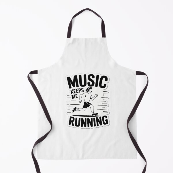 Item preview, Music Keeps Me Running designed and sold by NiftyWrx.