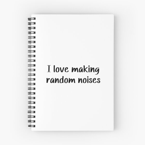 Item preview, I love making random noises designed and sold by SlimyFish.