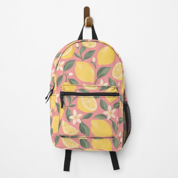 Item preview, Pink Lemon Citrus Blossom Botanical Seamless Pattern designed and sold by SayMaria.