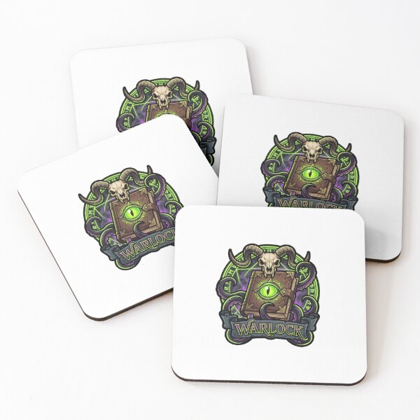 Item preview, Warlock Class Emblem Eldritch Book Tentacles Eye RPG tabletop game designed and sold by CleverRaccoon.