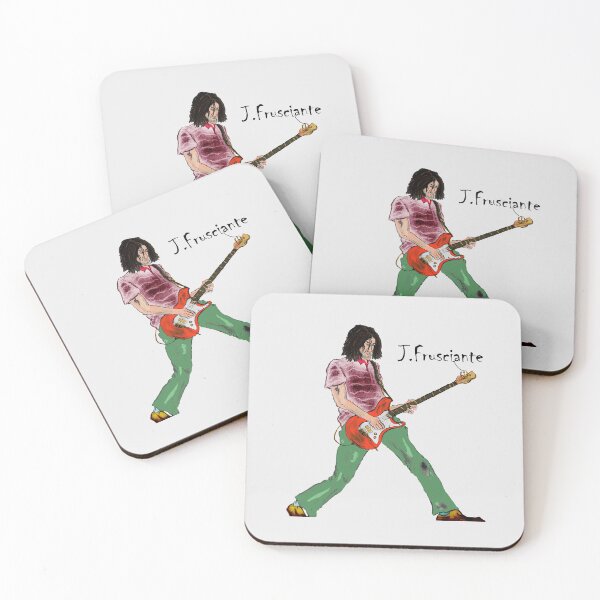 Item preview, J. Frusciante – Alternative Guitar Illustration designed and sold by FULLER FACTORY.