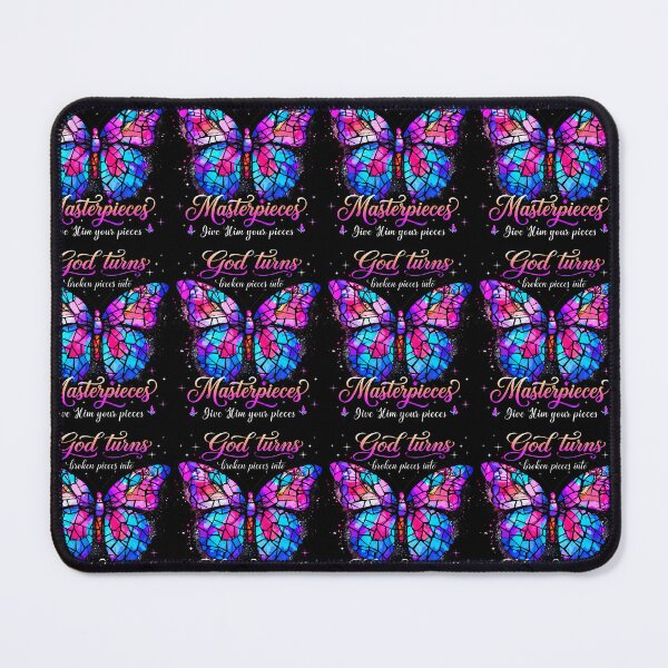 Item preview, God Turns Broken Pieces Into Masterpieces Butterfly Faith designed and sold by Strow--bary.