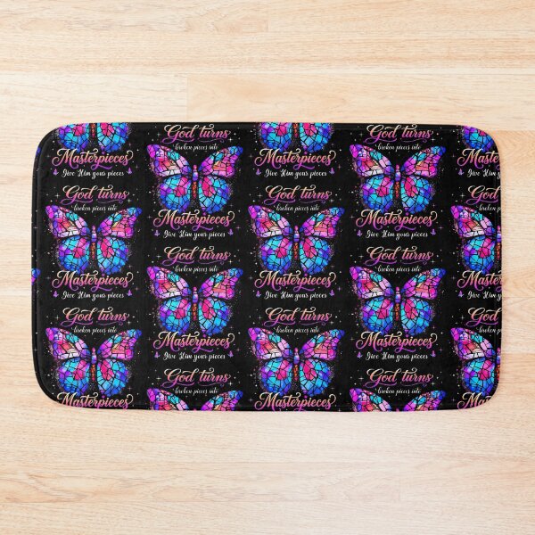 Item preview, God Turns Broken Pieces Into Masterpieces Butterfly Faith designed and sold by Strow--bary.