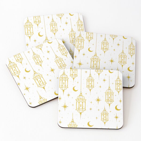 Item preview, Moroccan Lantern & Celestial Pattern | Minimal Islamic Line Art designed and sold by MARO-X.