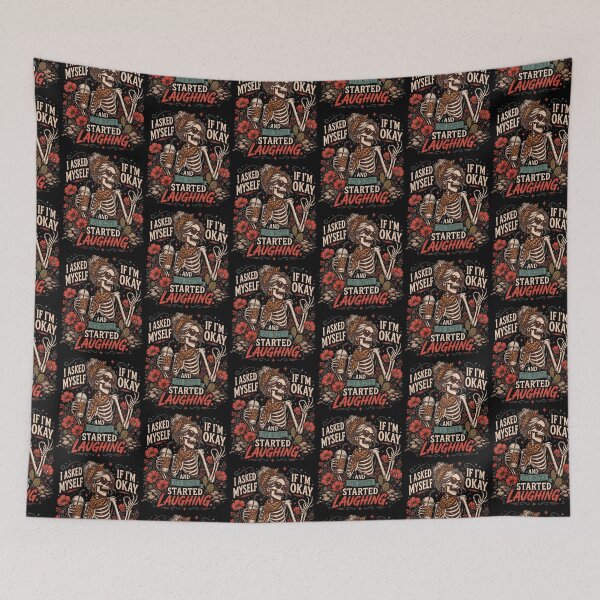 Item preview, I Asked Myself If I'M Okay And We Both Started Laughing designed and sold by Strow--bary.