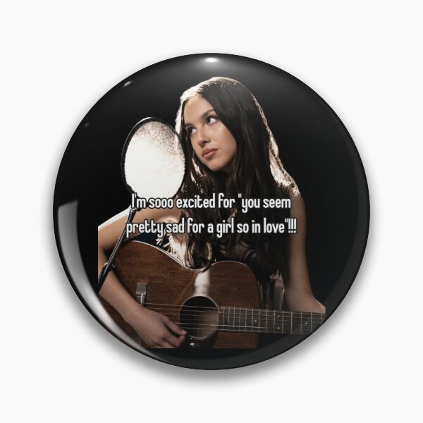 Item preview, olivia rodrigo you seem pretty sad for a girl so in love designed and sold by Facturesfory.