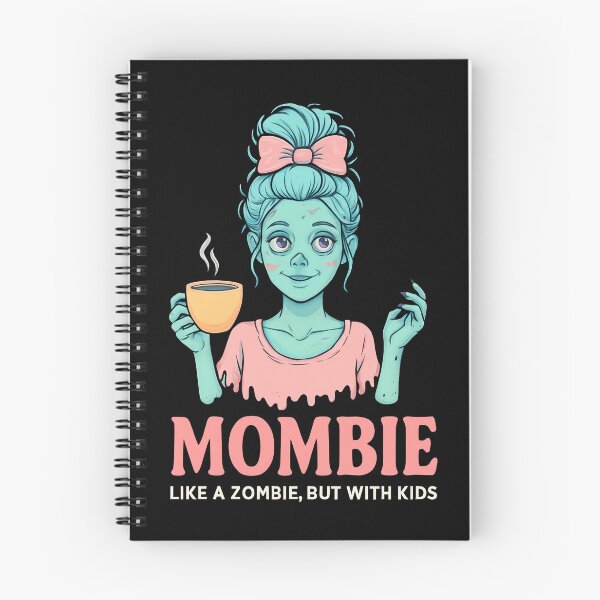 Item preview, Playful Zombie mom woman Holding Coffee designed and sold by Just4Sinners.