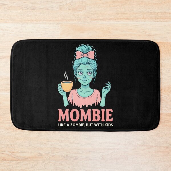 Item preview, Playful Zombie mom woman Holding Coffee designed and sold by Just4Sinners.