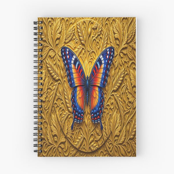Item preview, Royal Butterfly on Golden Filigree  designed and sold by Breezes-of-Ida.