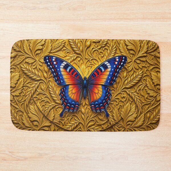 Item preview, Royal Butterfly on Golden Filigree  designed and sold by Breezes-of-Ida.