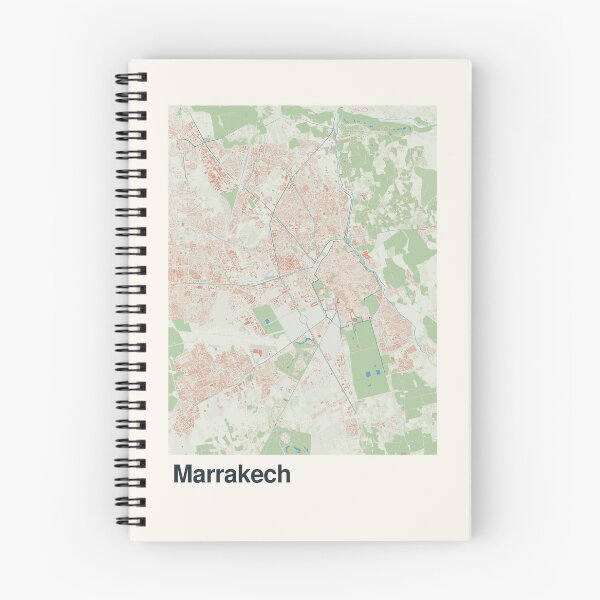 Item preview, Marrakech Minimalistic Map Art designed and sold by MapsNerd.
