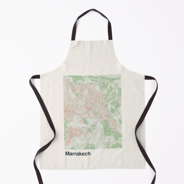 Item preview, Marrakech Minimalistic Map Art designed and sold by MapsNerd.