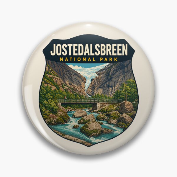 Item preview, Jostedalsbreen National Park Norway – Vintage Glacier Adventure designed and sold by Gideon Emmerich.