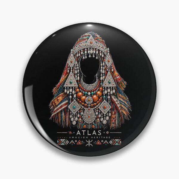 Item preview, Atlas Amazigh Heritage - BLACK designed and sold by MARO-X.