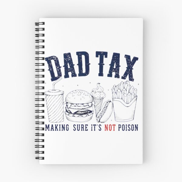 Item preview, Dad Tax Funny Food Thief Parent Humor Gift For Father | Perfect Gift For You And Friends designed and sold by ThusharaSuseen.