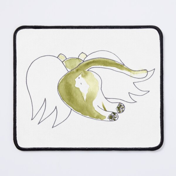 Item preview, Guardianangel Cat Green, Schutzengel Katze Grün designed and sold by Anke‘s Bazaar.