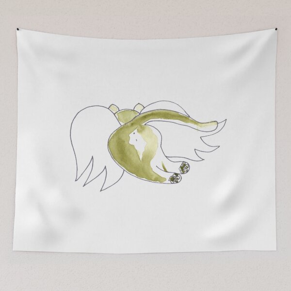 Item preview, Guardianangel Cat Green, Schutzengel Katze Grün designed and sold by Anke‘s Bazaar.