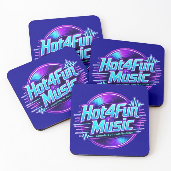 Item preview, Hot4Fun Music - Modern logo for electronic music designed and sold by Hot4Shirt.