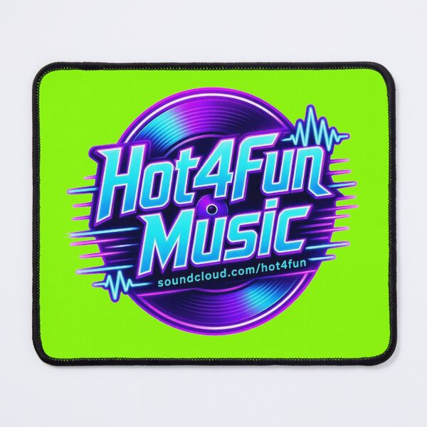 Item preview, Hot4Fun Music - Modern logo for electronic music designed and sold by Hot4Shirt.