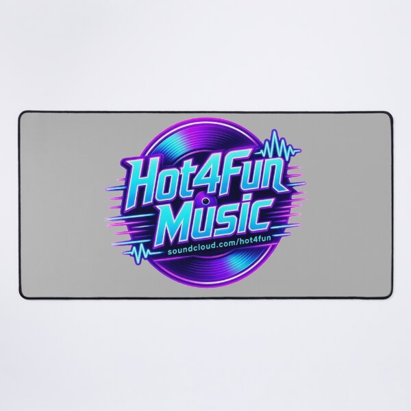 Item preview, Hot4Fun Music - Modern logo for electronic music designed and sold by Hot4Shirt.