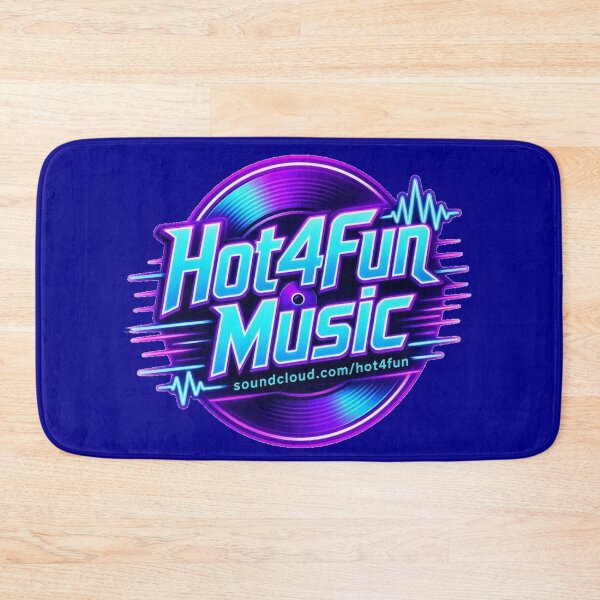 Item preview, Hot4Fun Music - Modern logo for electronic music designed and sold by Hot4Shirt.
