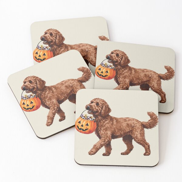 Item preview, Goldendoodle Halloween Spooky Dog designed and sold by Gaea1.