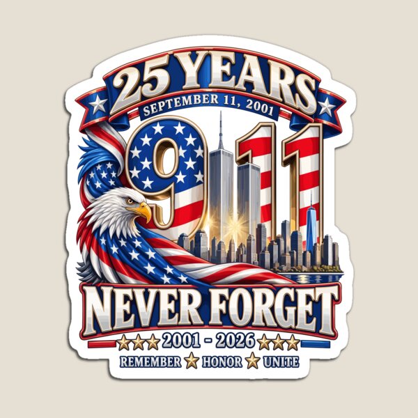 Item preview, Remember Honor Unite 25th Anniversary 9 11  designed and sold by mareix.