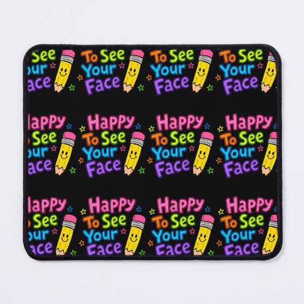 Item preview, Happy To See Your Face Teacher School Supplies Long Sleeve designed and sold by Strow--bary.