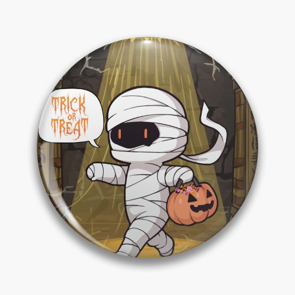 Artikelvorschau, Cute Halloween Mummy Trick or Treat Spooky Candy entworfen und verkauft von toycruisers_merch-butze.
