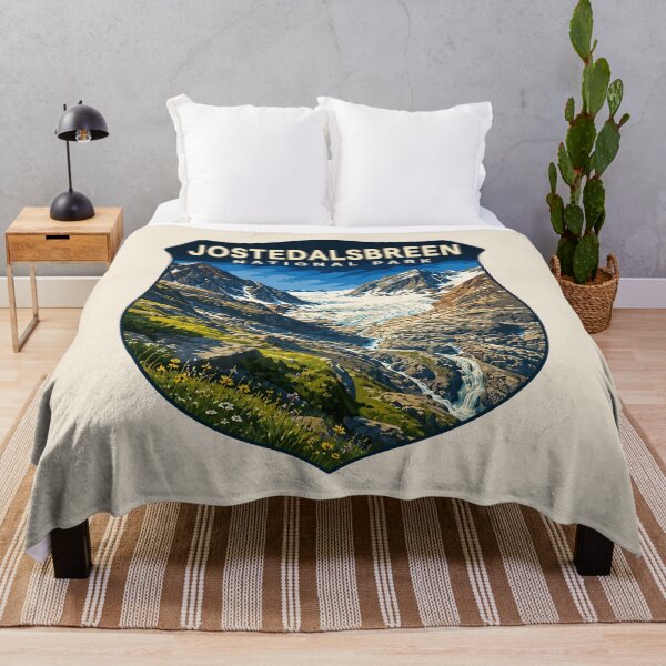 Item preview, Jostedalsbreen National Park Norway – Vintage Glacier Adventure designed and sold by Gideon Emmerich.