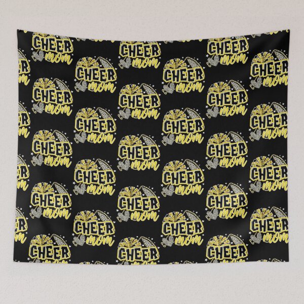 Item preview, Cheer Mom Gold Cheerleader Game Day Cheer Mama Football designed and sold by Strow--bary.
